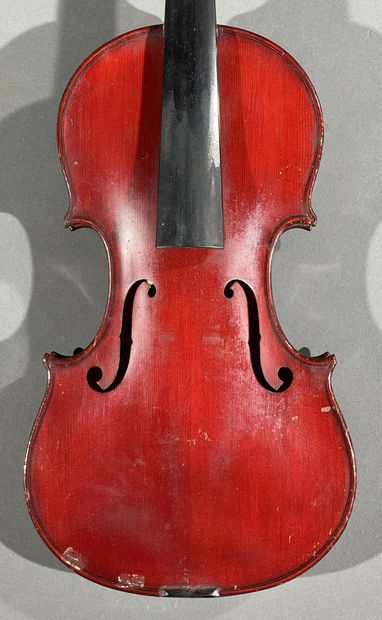 null Violon de Jérôme Thibouville Lamy, portant son étiquette et sa marque au fer...