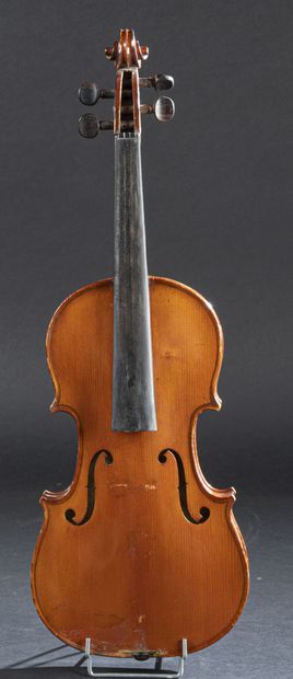 null Violon de l'atelier de Colin Mézin fils signé G.Santorino n°6 année 1926. Fond...