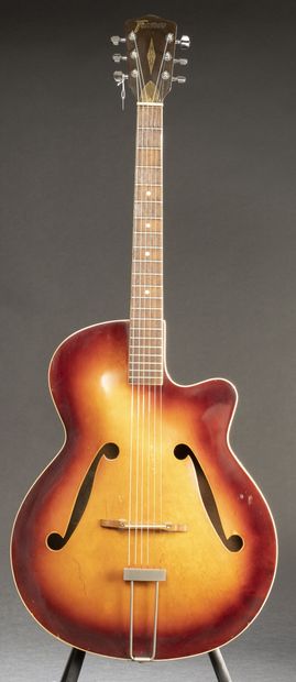 Guitare Jazz Framus modèle 5-54, années 1970,...