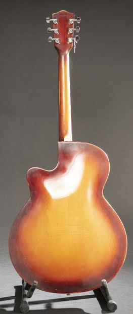 null Guitare Jazz Framus modèle 5-54, années 1970, mécanique plus moderne, manche...