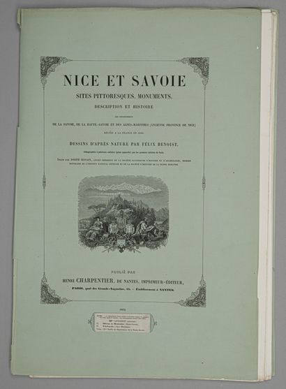 null BENOIST (Félix) (Illustrateur), Ed. Charpentier
La Savoie
Suite de vingt-sept...
