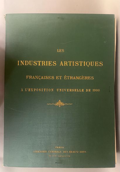 null GEFFROY Gustave. Les Industrie artistiques françaises et étrangères à l'exposition...