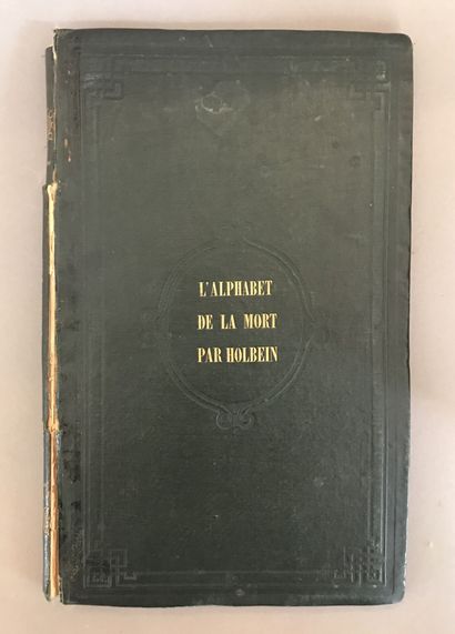 null [HOLBEIN] L'Alphabet de la mort, de Hans Holbein, entouré de bordures du XVIe...