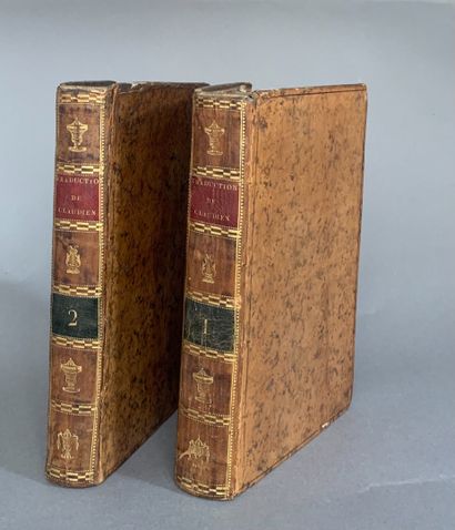 null CLAUDIEN. OEuvres complettes. Paris. Dugour et Dunand Floréal An VI (1798)....