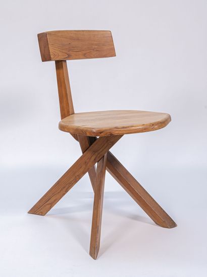 null Pierre CHAPO (1927 - 1987)

Chaise modèle S34A

Structure en faisceaux supportant...