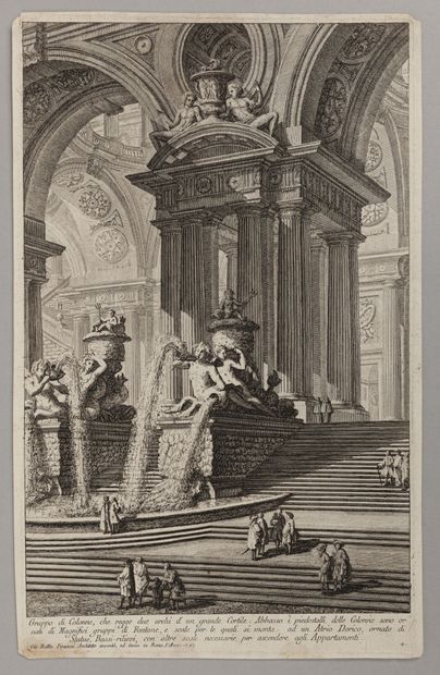 Giovanni Battista PIRANESI (1720-1778)
Groupe...