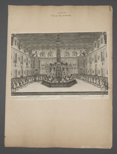 null Jean LEPAUTRE (1618-1682)
Rare plates from the suite "Les divertissements de...