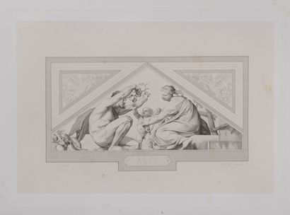 null Alexandre CABANEL (1823-1889)
Les Mois
Cartons des peintures de l'ancien Hôtel...