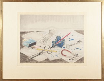null Tsuguharu FOUJITA (1886-1968)
Still life with inkwell. About 1926
Sylvie and...