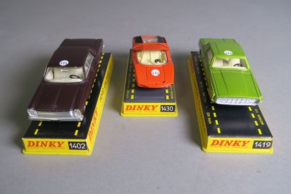 null DINKY TOYS FR (3)
1402 - FORD GALAXIE - Grenat - (B) - XXXXX
1419 - COUPE FORD...