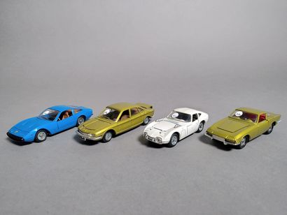 null MEBETOYS (4)
A29 - TOYOTA 2000 GT - Blanc XXXXX
A50 - FERRARI 365 - Bleue XXXXX
A37...