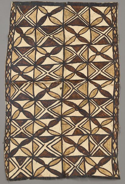 null Tapa Siapo mamanu
Archipelago of Samoa
L. 148 cm l. 78 cm

Provenance : 
Collected...