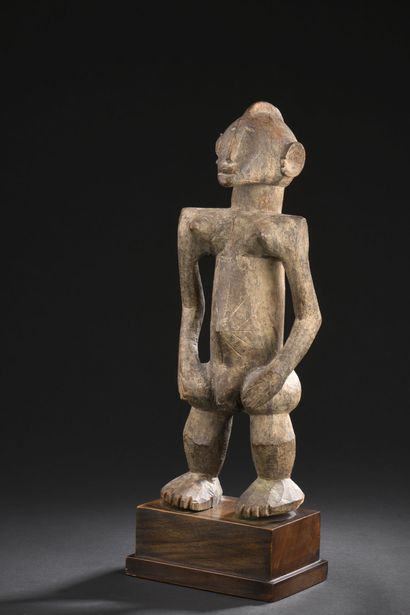 null *Statue Mossi, Burkina Faso 
Bois 
H. 37 cm 

Provenance
Collection privée,...