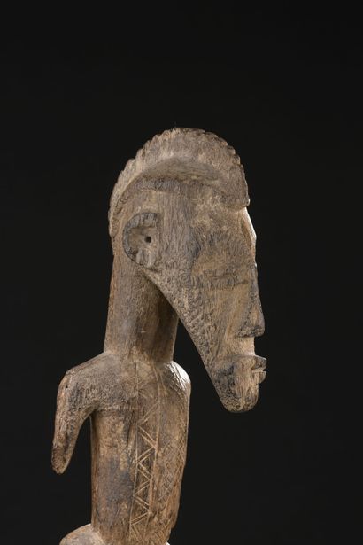 null *Horseman, Senufo, Ivory Coast
Wood
H. 39 cm
 
Provenance:
Dr. Robert Plant...