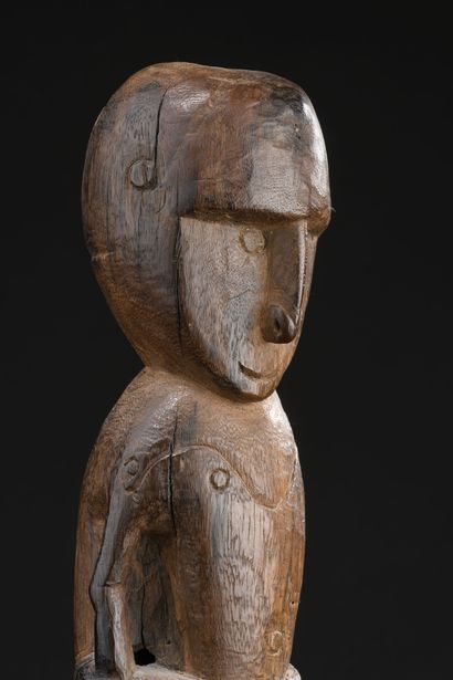 null *Statue, Îles de l'Amirauté, Papouasie Nouvelle-Guinée 
H. 30 cm

Provenance...