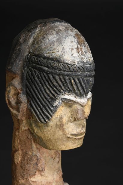 null Igbo statue, Nigeria 
Wood, pigments
H. 92 cm

Provenance : 
Paul and Jacqueline...