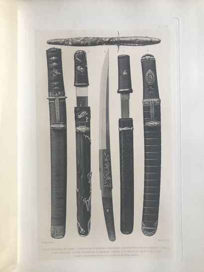 null GONSE Louis, "L'Art Japonais", Paris, A. Quantin, 1883.
2 volumes in-4
Binding...