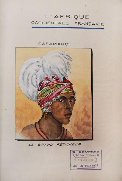 null [AUTEURS DIVERS]. L'Afrique Occidentale Française.
Sans lieu ni nom, Année 1938.
Fort...