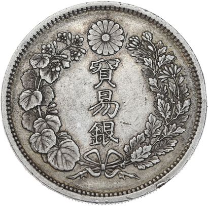 null JAPON, Meiji (1867-1912)
Dollar de commerce. Argent. An 9 (1876).
y. 14.
TT...