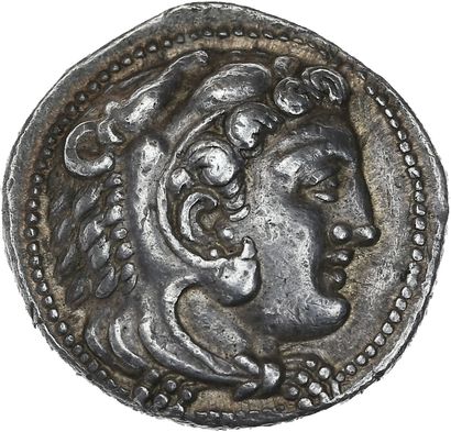 null MACEDOINE, Alexandre le Grand (336-323 av. J.-C.)
Tétradrachme. 17,42 g. Marque...