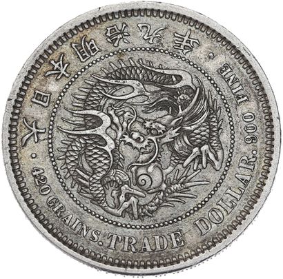 JAPON, Meiji (1867-1912)
Dollar de commerce....