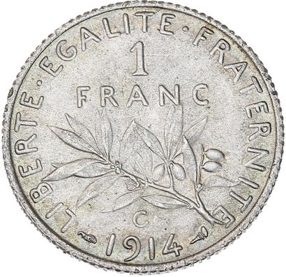 null TROISIEME REPUBLIQUE (1871-1940) 
1 france type Semeuse. 1914. Castelsarrasin....