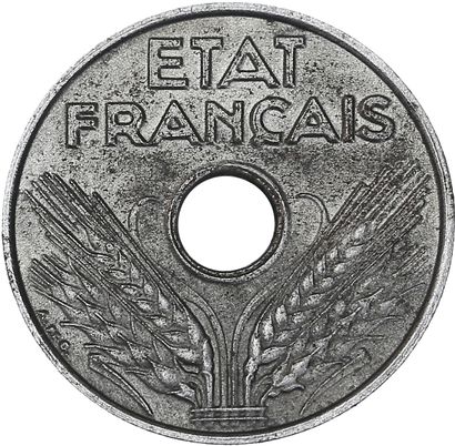 ETATS FRANCAIS (1940-1944)
5 francs Maréchal...