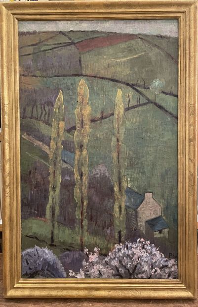 null Paul SÉRUSIER (1864-1927)
Le printemps,1910
Huile sur toile, signée en bas à...