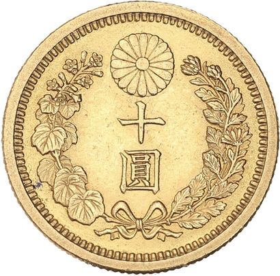 null JAPON, Meiji (1867-1912)
10 yen or. An 30 (1897).
Fr. 51.
Superbe.
