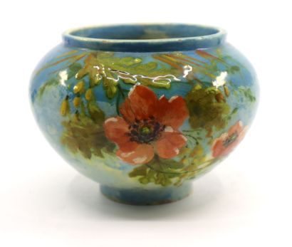 null Edouard GILLES (1868 - 1895) 
Vase en céramique à corps ovoïde épaulé et col...
