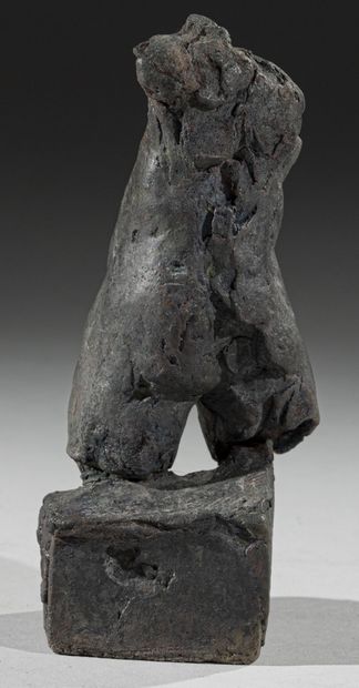 null Dominique FRIEDRICH (né en 1950)
Corps de femme
Sculpture en terre enfumée et...