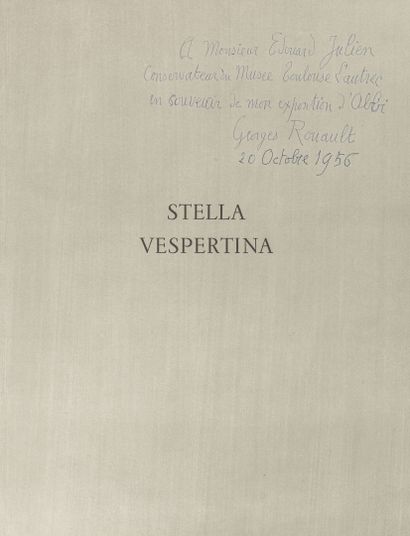 null ROUAULT (G.), 
Stella Vespertina.
Recueil de 12 planches de reproductions en...