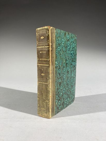 null MONTESQUIEU, 
OEuvres complètes.
Paris, A. Belin, 1817.
Tome premier In-8 demi-basane...