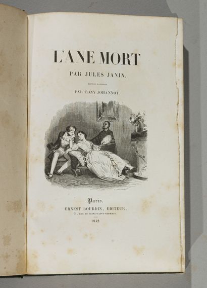 null JANIN (J.)
L'Âne mort.
Paris. Ernest Bourdin. 1842. 
In-8. maroquin vert orné...