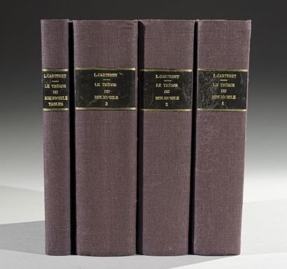 null CARTERET (L.), 
Le trésor du bibliophile romantique et moderne. 1801-1875. Édition...