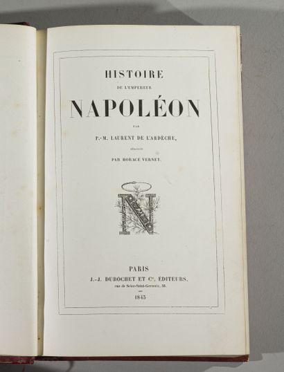 null LAURENT (P.-M.) dit LAURENT DE L'ARDECHE,
Histoire de l'Empereur Napoléon. Illustrée...