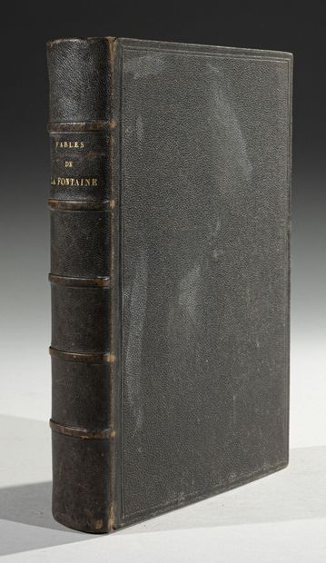 null DE LA FONTAINE (J.), 
Fables
Paris, Garnier Frères, 1852.
In-4, plein-maroquin...