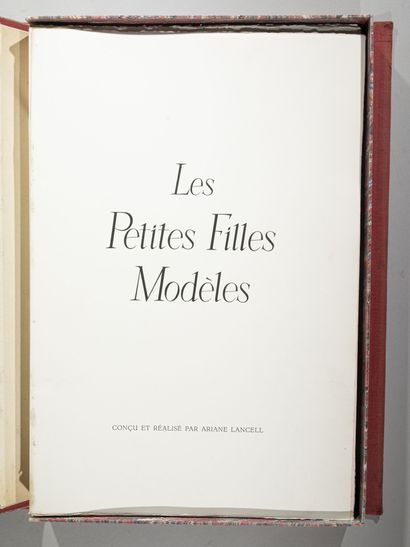 null LA COMTESSE DE SEGUR, 
Les petites filles modèles.
Nice, Ariane LANCELL, 1973.
Grand...
