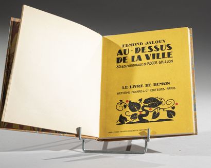null LE LIVRE DE DEMAIN
Ensemble de cinq livres de contes in-8, demi-basane fauve,...
