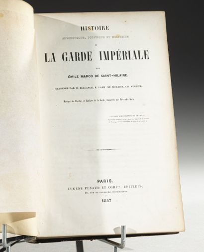 null DE SAINT-HILAIRE (E. M.), 
Histoire anecdotique, politique et militaire de la...