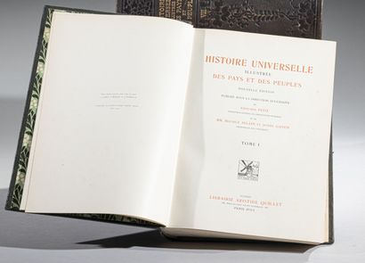 null PETIT (E.), ALLAIN (M.) et GANEM (A.), 
Histoire universelle illustrée des pays...