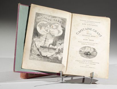 null VERNE (J.), 
Voyages extraordinaires: Les enfants ou capitaine Grant et Mathias...
