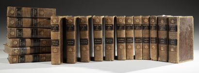 null VOLTAIRE, 
OEuvres complètes.
Paris, Th. Desoer, 1817.
Dix-huit volumes, in-8...