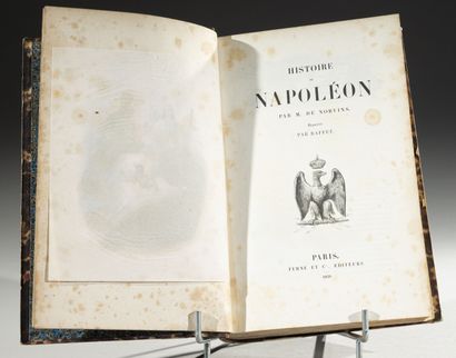 null DE NORVINS (M.), 
Histoire de Napoléon
Paris, Furne & Cie, 1839
In-8 demi-veau...