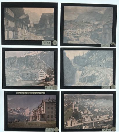 Charles ADRIEN (1866-1930)
Paysages de montagne...
