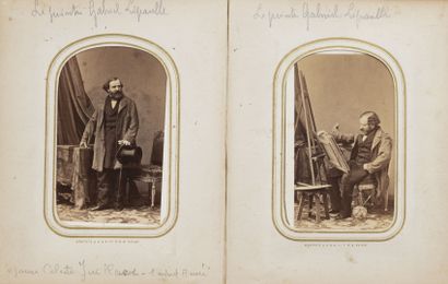 null Cartes de visites 1860/1880
Charmant petit album contenant cinquante (50) cartes,...
