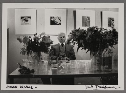 null Yvette TROISPOUX (1914-2007)
Portrait du photographe André Kertész (1894-1985),...