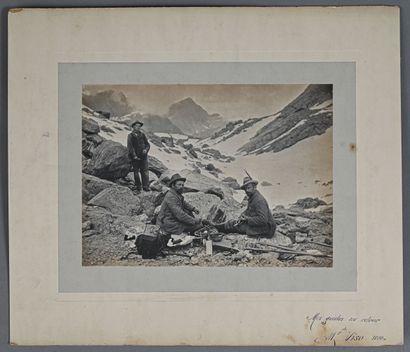 null Vittorio SELLA (1859-1943)
[Autoportrait] Mes guides au retour du Mont Viso,...