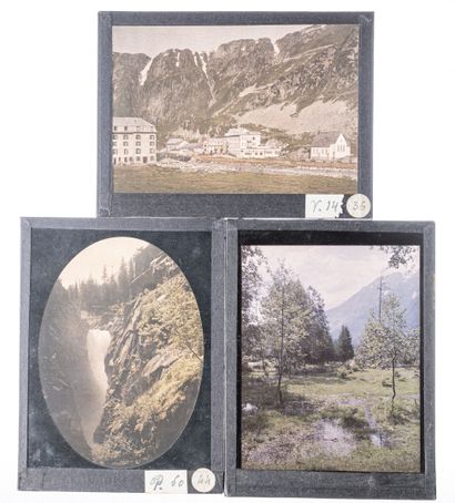 null Charles ADRIEN (1866-1930)
Chamonix et ses environs, circa 1910
Très belle collection...
