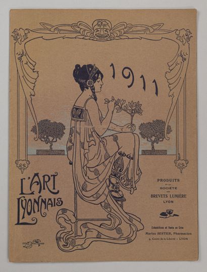 null Autochrome Lumière
L'Art Lyonnais, a rare publication from 1911 with a remarkable...